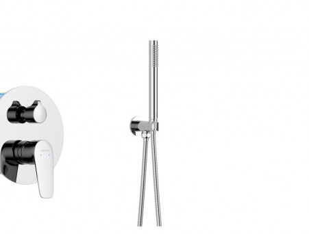 Душевая Система «Aquatek» SET 3в1 Оберон, Хром (AQ1172CR)