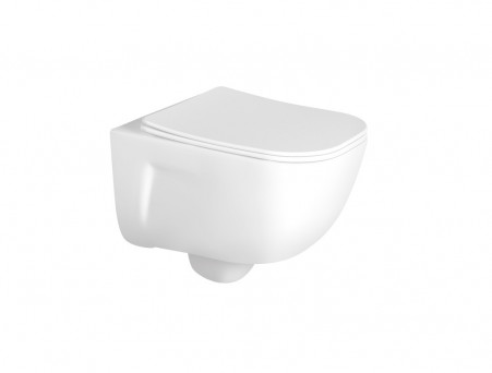 Комплект «Aquatek» SET Дива 4в1: Унитаз с Тонким Сиденьем, Клавиша, Инсталляция и Крепления (INS-0000012+AQ2012-00)