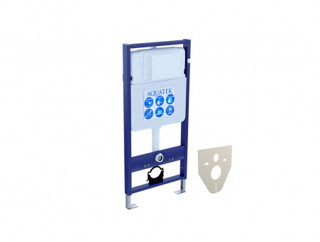 Комплект «Aquatek» SET Европа-KKI2: Унитаз, Инсталляция и Крепления (INS-0000012+AQ1901-00)