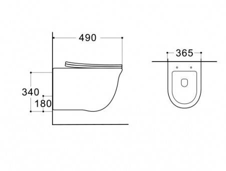 Комплект «Aquatek» SET Классик CM-012: Унитаз с Крышкой-Сиденьем, Инсталляция, Звукоизоляция, Клавиша и Крепления (INS-0000012+AQ1112-00)