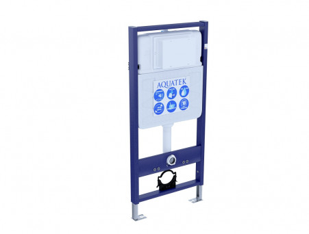 Комплект «Aquatek» SET Мия: Унитаз с Тонким Сиденьем и Инсталляция (INS-0000012+AQ2004-00)