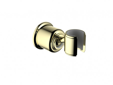 Держатель Ручного Душа «Aquatek» Классик Настенный, Полированное Золото (AQ2407PG)