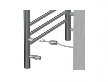 Полотенцесушитель Электрический «Aquatek» П7 Quick Touch Альфа, Белый, 50x70 (AQ EL RRP0770CH)