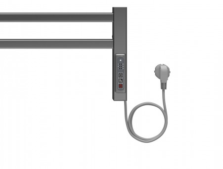 Полотенцесушитель Электрический «Aquatek» П7 Quick Touch Альфа, Белый, 50x70 (AQ EL RRP0770CH)