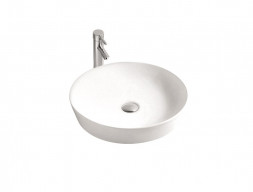 Раковина Накладная «Aquatek» Европа, Круглая, Белый, 415x415x135 (AQ5558-00)