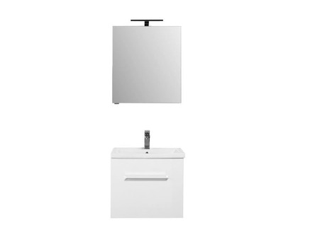 Комплект Мебели для Ванной «Aquanet» Порто 60 Белый (00196676)