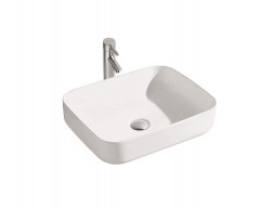 Раковина Накладная «Aquatek» Вега, Прямоугольная, Белый, 500x390x130 (AQ5515-00)