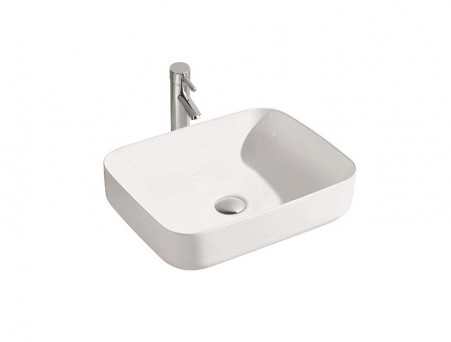 Раковина Накладная «Aquatek» Вега, Прямоугольная, Белый, 500x390x130 (AQ5515-00)