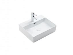 Раковина Накладная «Aquatek» Прямоугольная, Белый, 500x420x130 (AQ3231-00)