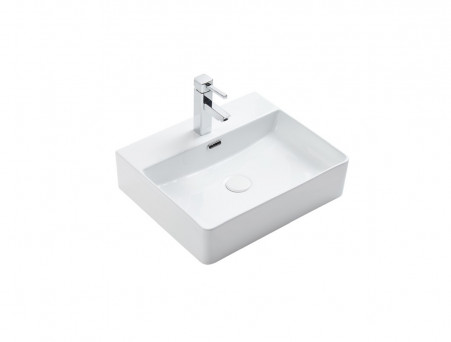 Раковина Накладная «Aquatek» Прямоугольная, Белый, 500x420x130 (AQ3231-00)