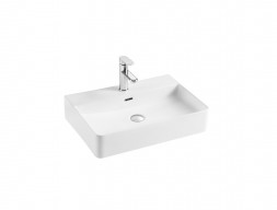 Раковина Накладная «Aquatek» Прямоугольная, Белый, 600x420x130 (AQ3241-00)