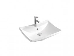 Раковина Накладная «Aquatek» Прямоугольная, Белый, 460x600x170 (AQ5518-00)