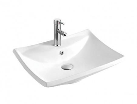 Раковина Накладная «Aquatek» Прямоугольная, Белый, 460x600x170 (AQ5518-00)