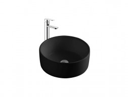 Раковина Накладная «Aquatek» Круглая, Черный Матовый, 400x400x165 (AQ5118-MB)