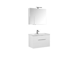 Комплект Мебели для Ванной «Aquanet» Порто 80 Белый (00196677)