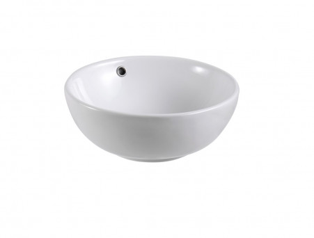 Раковина Накладная «Aquatek» Круглая, Белый, 440x440x175 (AQ5354-00)