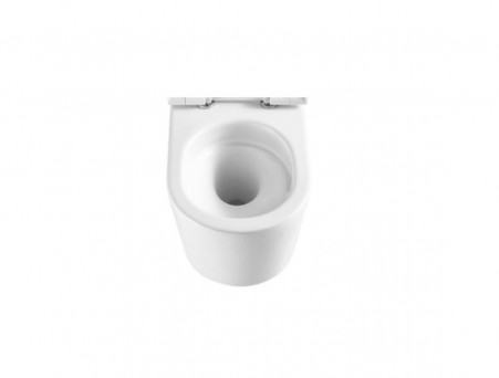 Унитаз Подвесной «Aquatek» Оберон Безободковый с Сиденьем, Белый, 531x360x344 (AQ1365T-00)