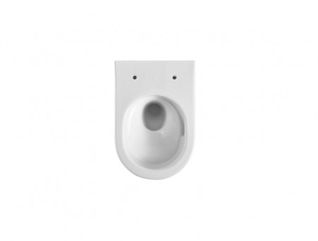 Унитаз Подвесной «Aquatek» Оберон Безободковый с Сиденьем, Белый, 531x360x344 (AQ1365T-00)