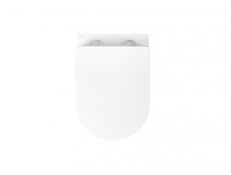 Унитаз Подвесной «Aquatek» Европа Безободковый с Сиденьем, Белый, 525x360x320 (AQ1901-00)