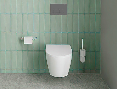 Унитаз Подвесной «Aquatek» Оберон Безободковый с Сиденьем, Белый, 531x360x344 (AQ1363W-00)