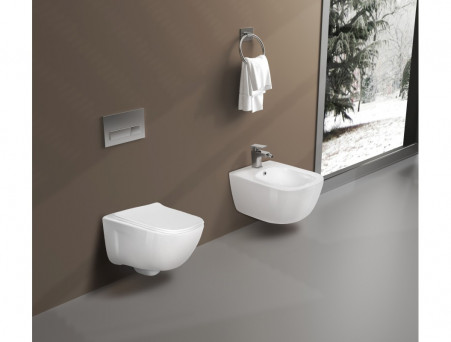 Биде Подвесное «Aquatek» Дива, Белый, 510x350x320 (AQ1012-00)