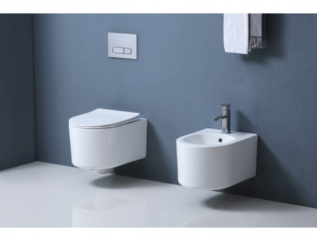 Биде Подвесное «Aquatek» Мия, Белый, 490x370x300 (AQ1004-00)