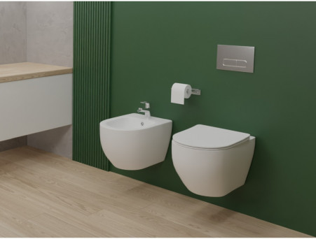 Биде Подвесное «Aquatek» Европа, Белый, 510x355x310 (AQ1016-00)