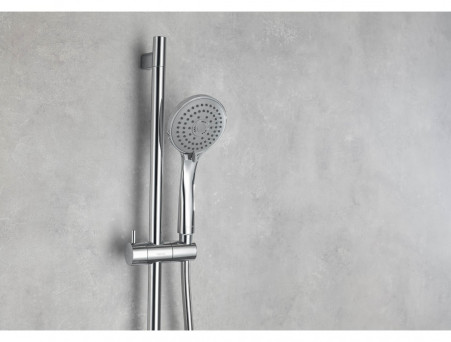 Душевой Комплект «Aquatek» Вега: Душевой Гарнитур и Смеситель для Ванны, Хром (AQ1033CR)