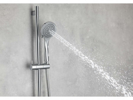 Душевой Комплект «Aquatek» Вега: Душевой Гарнитур и Смеситель для Ванны, Хром (AQ1033CR)