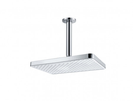 Душевой Комплект «Aquatek» Вега 4в1: Душевой Набор, Смеситель для Душа, Верхний Душ и Шланговое Подсоединение, Хром (AQ1073CR)