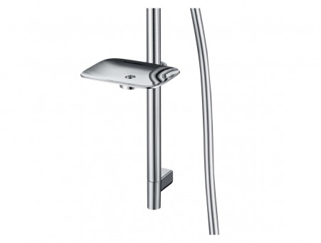 Душевой Комплект «Aquatek» Вега 4в1: Душевой Гарнитур, Смеситель для Душа, Верхний Душ и Шланговое Подсоединение, Хром (AQ1074CR)