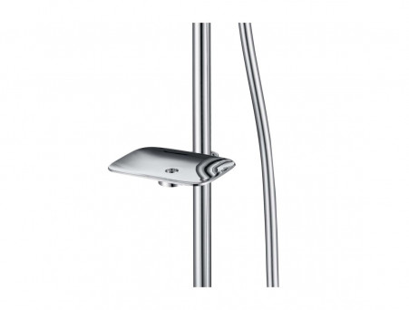 Душевой Комплект «Aquatek» Вега 3в1: Душевой Гарнитур, Смеситель для Душа и Шланговое Подключение, Хром (AQ1076CR)