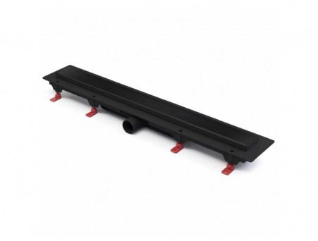 Душевой Лоток «MCH Chudej» Водоотводящий, 450мм, Чёрный Матовый (CH 450 KC)