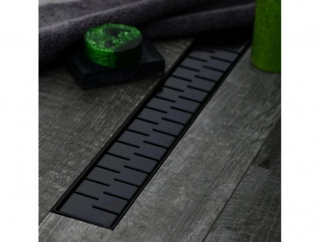 Душевой Лоток «MCH Chudej» Водоотводящий, 550мм, Чёрный Матовый (CH 550 MC)