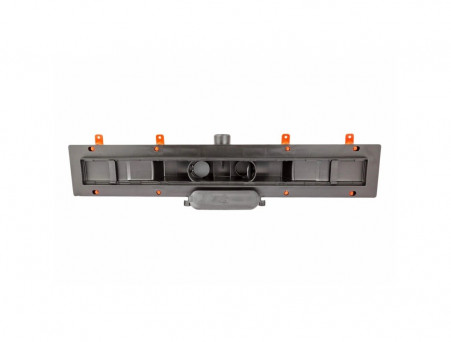 Душевой Лоток «MCH Chudej» Водоотводящий, 750мм, Чёрный Матовый (CH 750 KC)