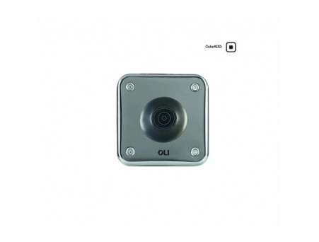 Панель Смыва «Oli» Напольная, Пневматическая, Чёрный Хром (605201)