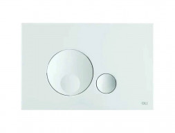 Панель Смыва «Oli» Globe, Механическая, Белая (152949)