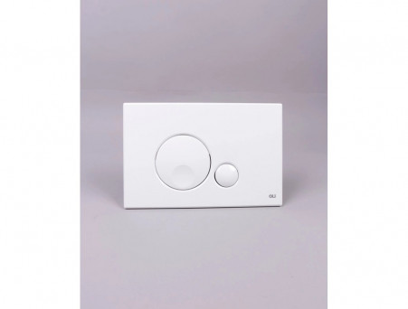 Панель Смыва «Oli» Globe, Механическая, Белая (152949)