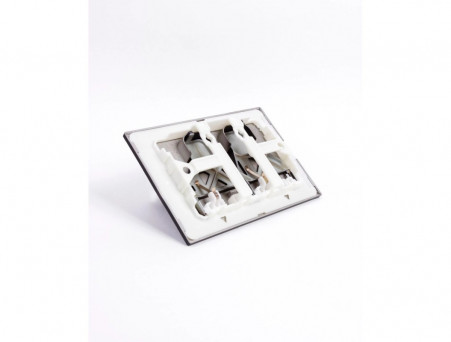 Панель Смыва «Oli» Plain, Механическая, Чёрная (070829)