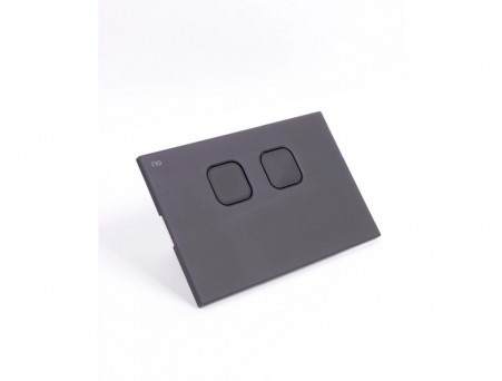 Панель Смыва «Oli» Plain, Механическая, Чёрная (070829)