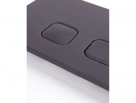 Панель Смыва «Oli» Plain, Механическая, Чёрная (070829)