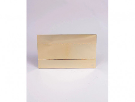 Панель Смыва «Oli» Slim, Механическая, Золото (154962)