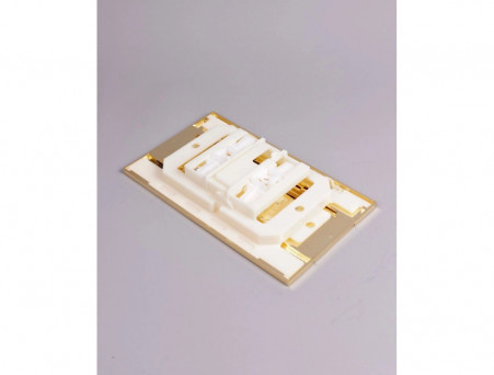 Панель Смыва «Oli» Slim, Механическая, Золото (154962)