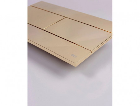 Панель Смыва «Oli» Slim, Механическая, Золото (154962)