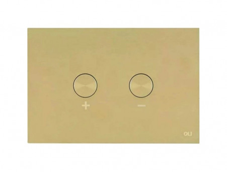 Панель Смыва «Oli» Blink, Пневматическая, Антивандальная, Золото (878781)