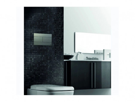 Панель Смыва «Oli» Slim Inox, Механическая, Хром Матовый (057141)