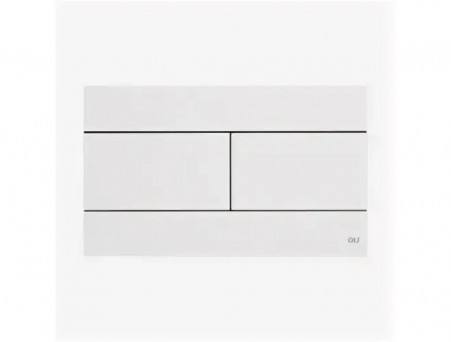 Панель Смыва «Oli» Slim, Механическая, Белая (659041)