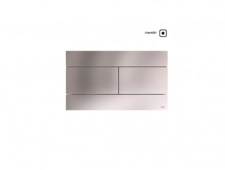 Панель Смыва «Oli» Slim, Механическая, Хром Матовый (659046)