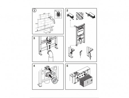 Инсталляция «Oli» Eco Sanitarblock Mechanic, Механическая (886914)