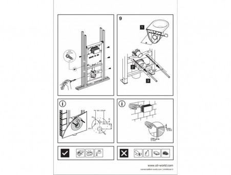 Инсталляция «Oli» Eco Sanitarblock Mechanic, Механическая (886914)